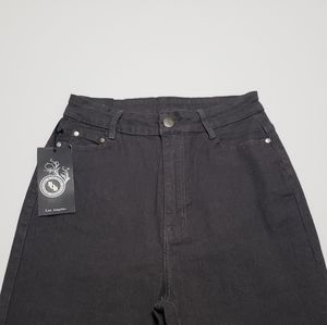 Womens Stretchy BOB Jeans Skinny Gray 15/16 NEW